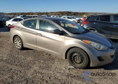 2013 Hyundai Elantra Gls z USA, uszkodzony, nr VIN 5NPDH4AE6DH201051